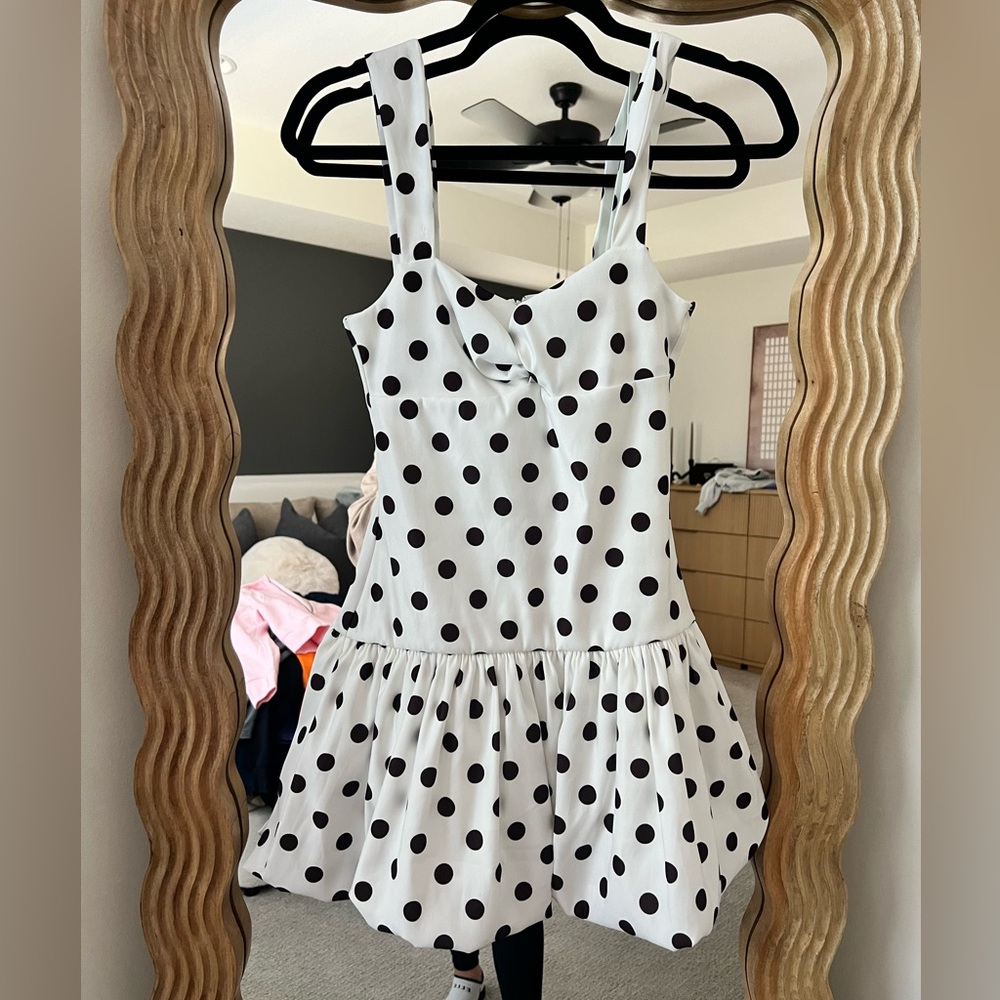 Zara bubble hem mini dress size M